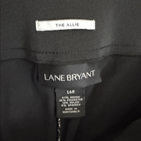 Lane Bryant “The Allie” 🆕 Plaid Houndstooth Stretch Ankle Pants NWOT Sz 16R - Picture 8 of 13